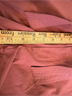 GT-0062 Athleta Belted Paperbag Waist Pants Rust Size 0