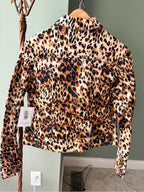 GT-0041 | LuLaRoe Leopard Print Utility Jacket – XS