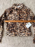 GT-0041 | LuLaRoe Leopard Print Utility Jacket – XS