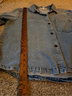 GT-0049 Jane + Delancey Chambray Denim Button Down Shirt L