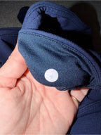 GT-0058 Lululemon Groove High Rise Flare Yoga Pants Navy Blue Size 4