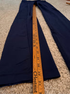 GT-0058 Lululemon Groove High Rise Flare Yoga Pants Navy Blue Size 4