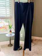 GT-0088 Banana Republic HR Bootcut 365 Sculpted Stretch Black Pants Size 12