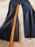 GT-0088 Banana Republic HR Bootcut 365 Sculpted Stretch Black Pants Size 12