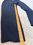 GT-0124 Wilfred Black Tailored High-Rise Trousers