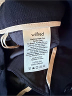 GT-0124 Wilfred Black Tailored High-Rise Trousers