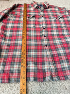 GT-0127 Vintage Polo Sport Ralph Lauren Sportsman XL Plaid Flannel 90s