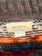 GT-0133 Nümph Lea Wool Blend Fair Isle Nordic Sweater M Anthropologie