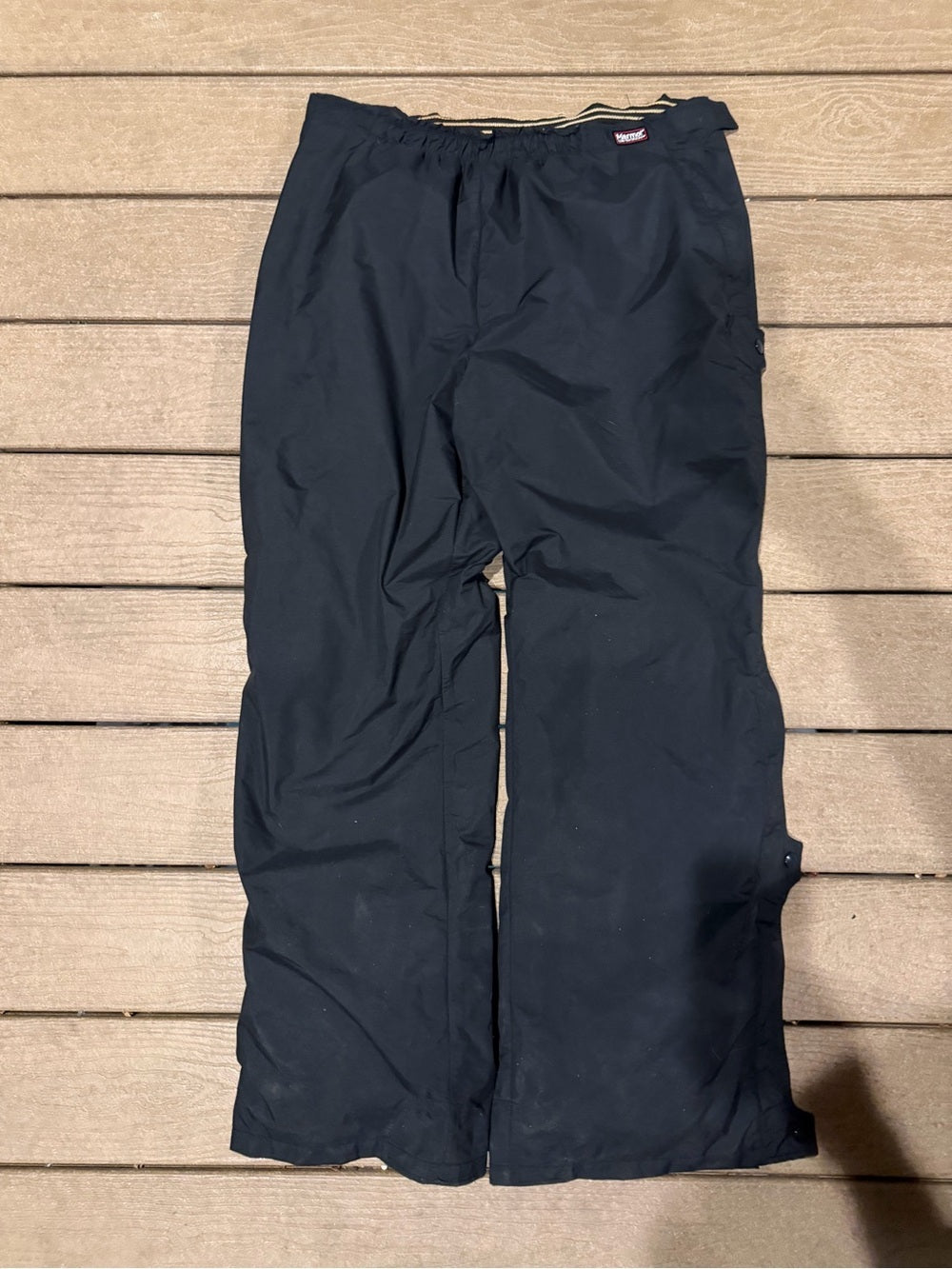 Marmot Gore-Tex DryZone Black Waterproof Ski Snow Pants XL GT-0233