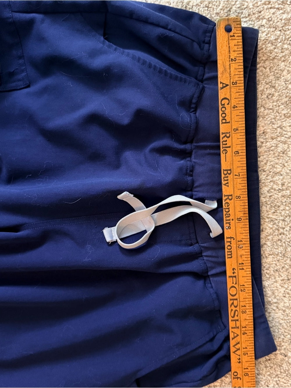 GT-0081 KITMAZ Navy Blue Jogger Scrub Pants XL