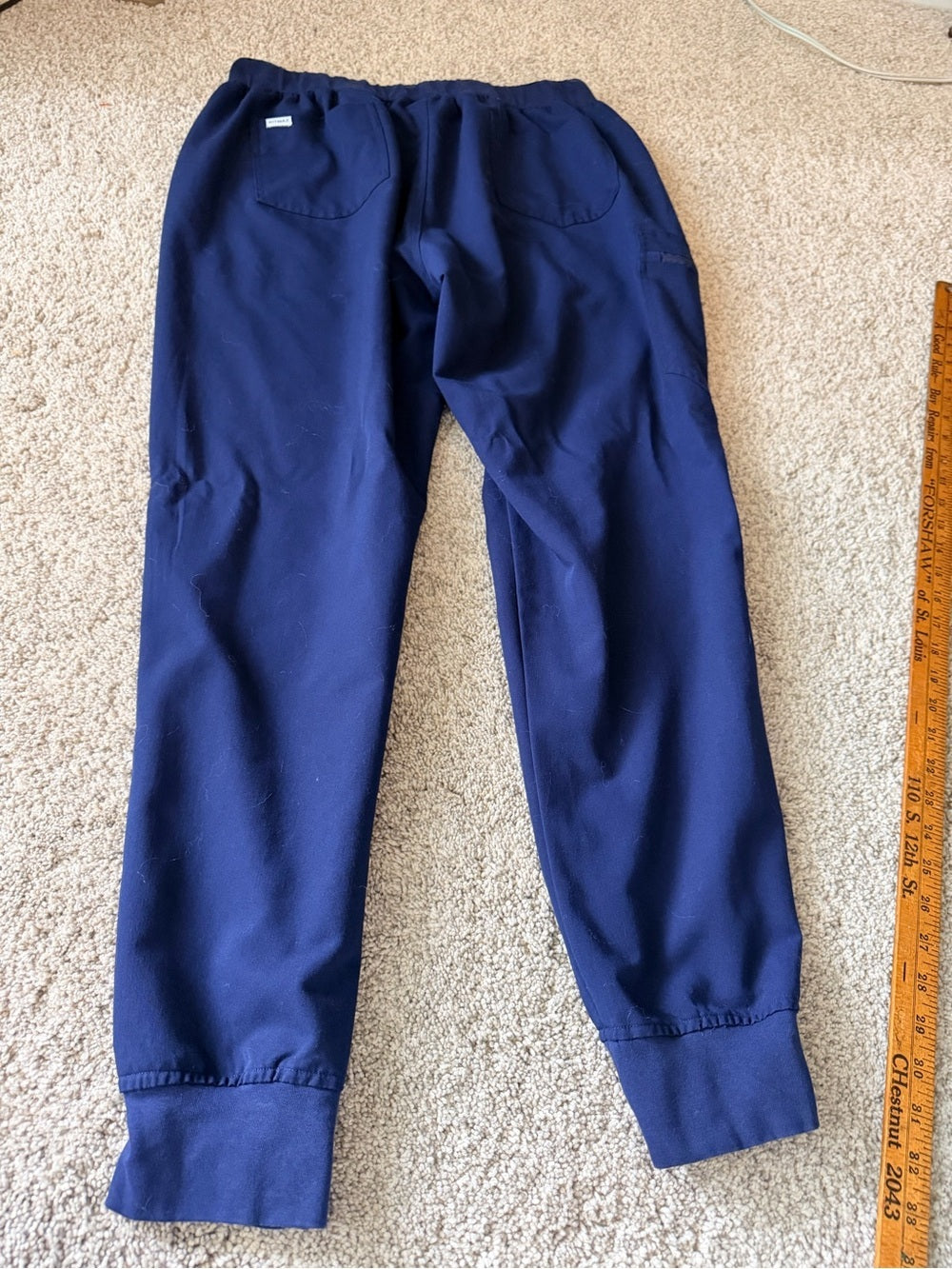 GT-0081 KITMAZ Navy Blue Jogger Scrub Pants XL