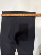 GT-0146 Nike Black Dri-FIT Leggings M Swoosh High Rise Athletic Yoga