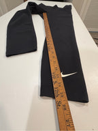 GT-0146 Nike Black Dri-FIT Leggings M Swoosh High Rise Athletic Yoga