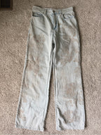 We The Free Tinsley Baggy Floral Wide Leg Jeans Size 28