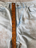We The Free Tinsley Baggy Floral Wide Leg Jeans Size 28