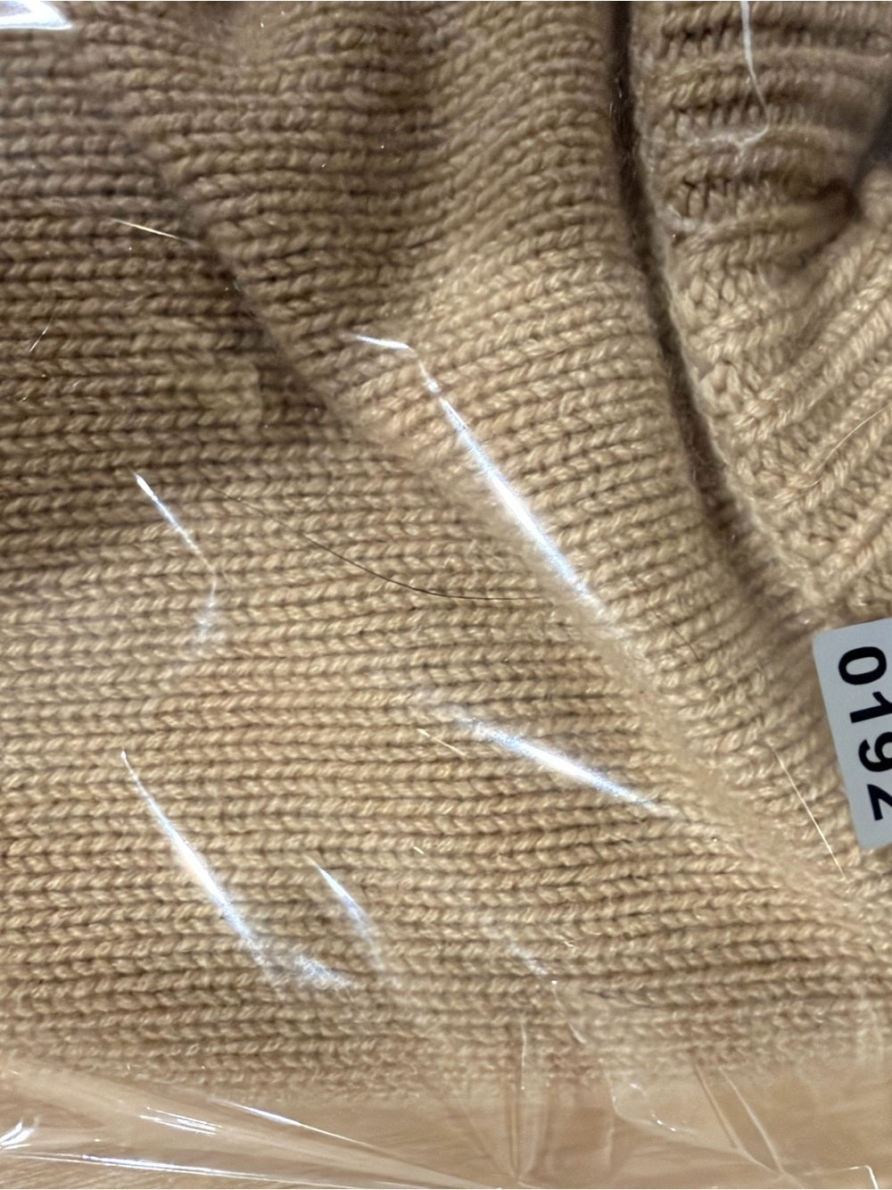 GT-0192 Vince 100% Cashmere Camel Side Lace Up Sweater L Quiet Luxury