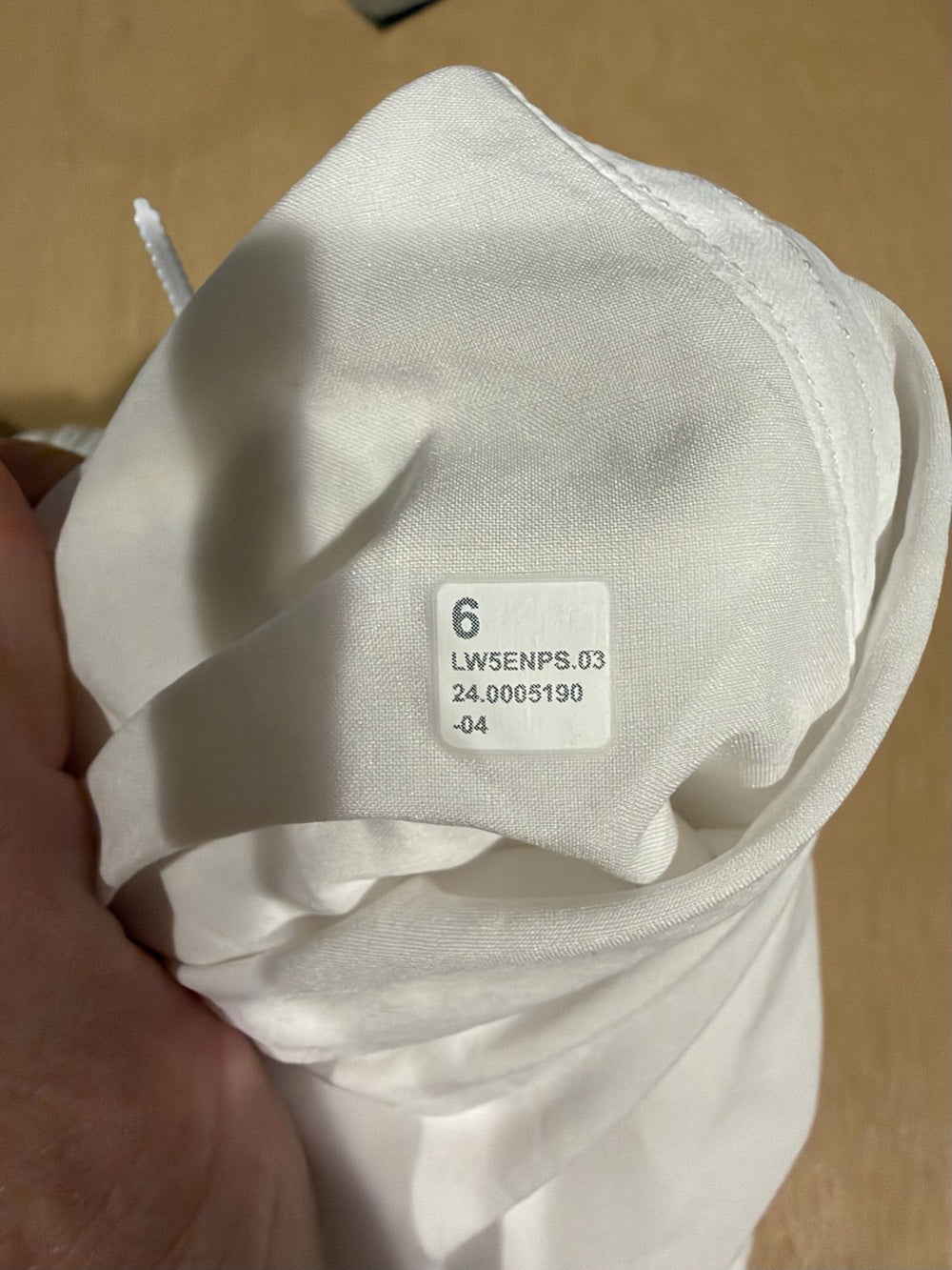 GT-0244 lululemon White Dance Studio Mid Rise Lined Joggers Size 6