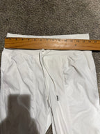 GT-0244 lululemon White Dance Studio Mid Rise Lined Joggers Size 6
