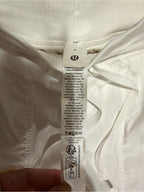 GT-0244 lululemon White Dance Studio Mid Rise Lined Joggers Size 6