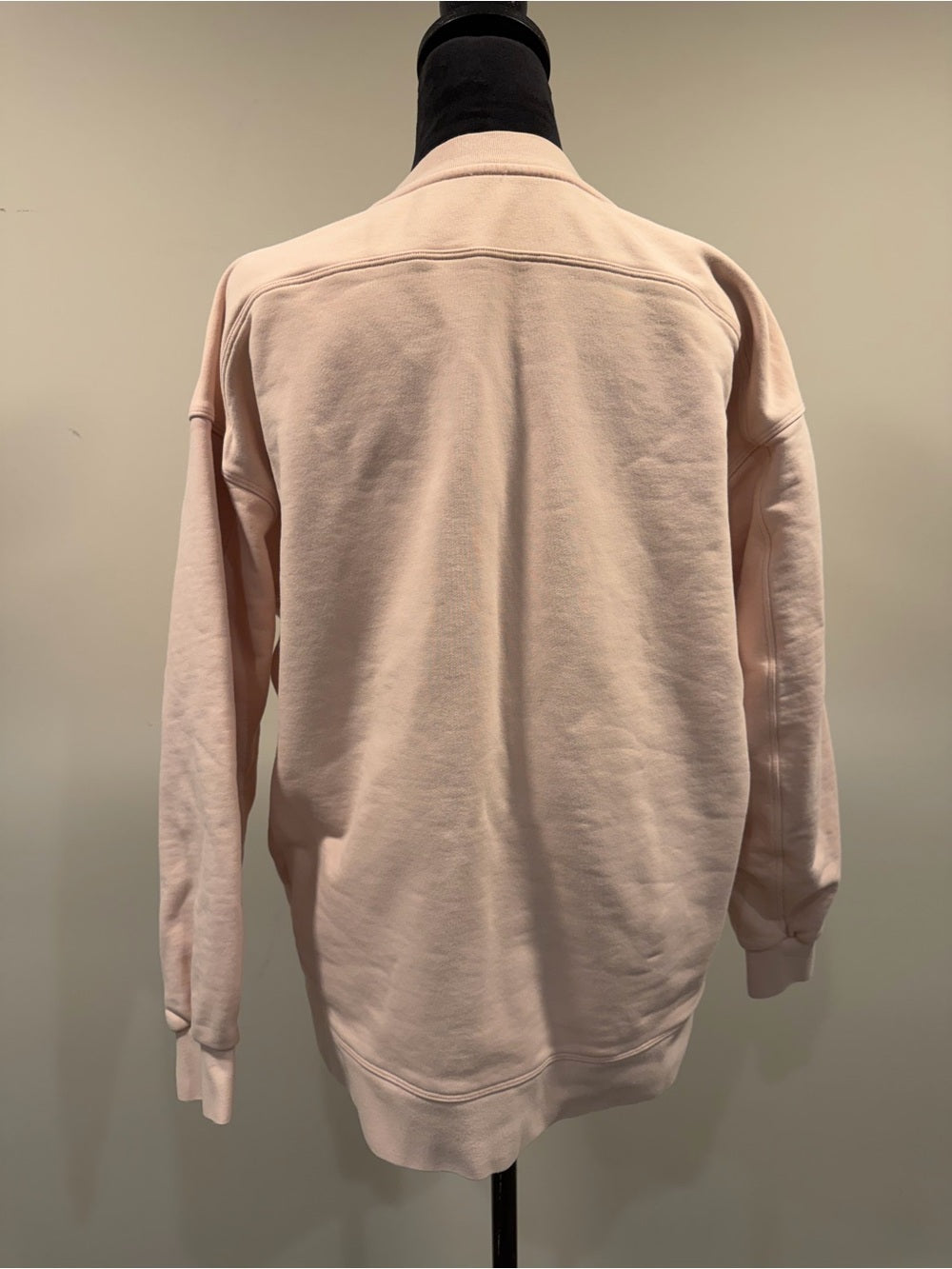 lululemon Pink Oversized Crewneck Sweatshirt Pullover Drop Shoulder