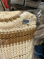 GT-0239 Saltwater Luxe Chunky Knit Chevron V Neck Sweater XS