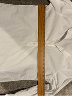 GT-0248 Ann Mashburn White Cotton Popover Tunic Shirt M Classic Minimalist