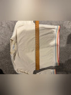 GT-0250 Spiritual Gangster Cream Rainbow Stripe Sweatshirt M Retro Boho