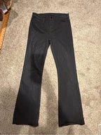 GT-0252 Joe’s Jeans The Provocateur Petite Bootcut Black Jeans 28