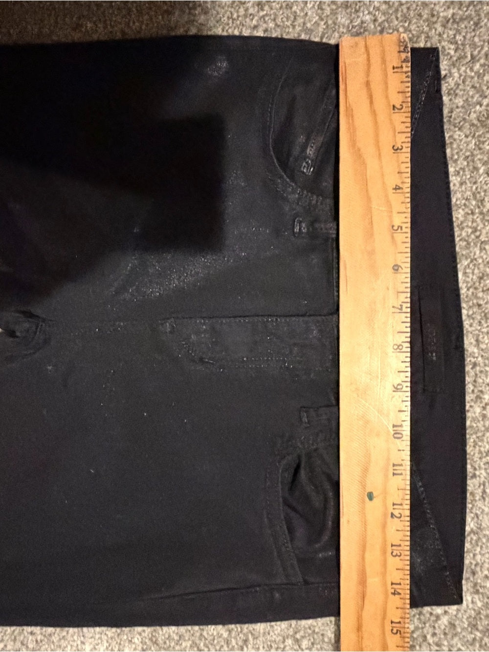 GT-0252 Joe’s Jeans The Provocateur Petite Bootcut Black Jeans 28