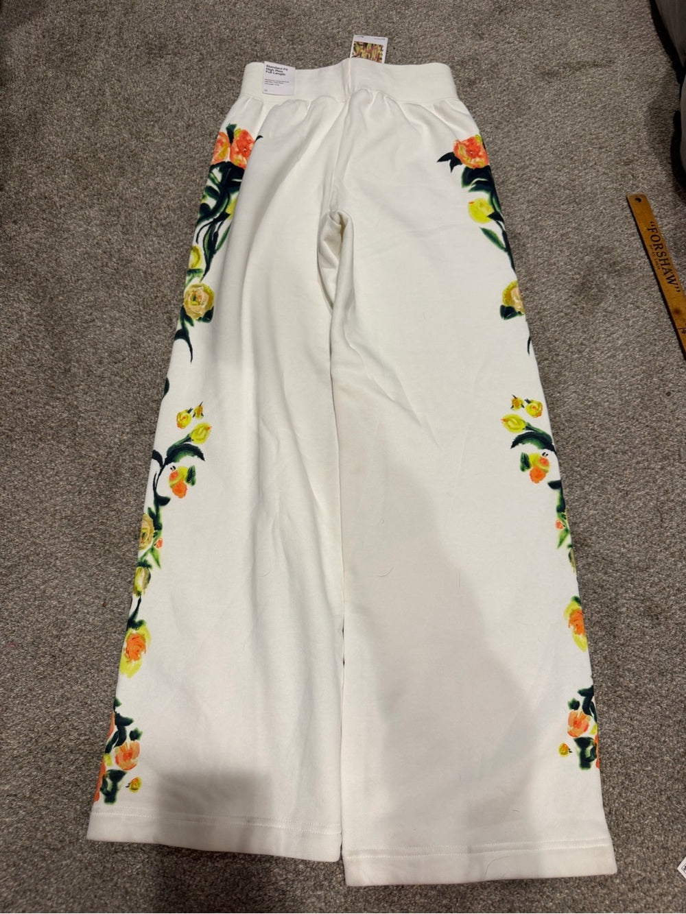 Nike Phoenix Fleece Floral Wide Leg Sweatpants XS NWT GT-0255