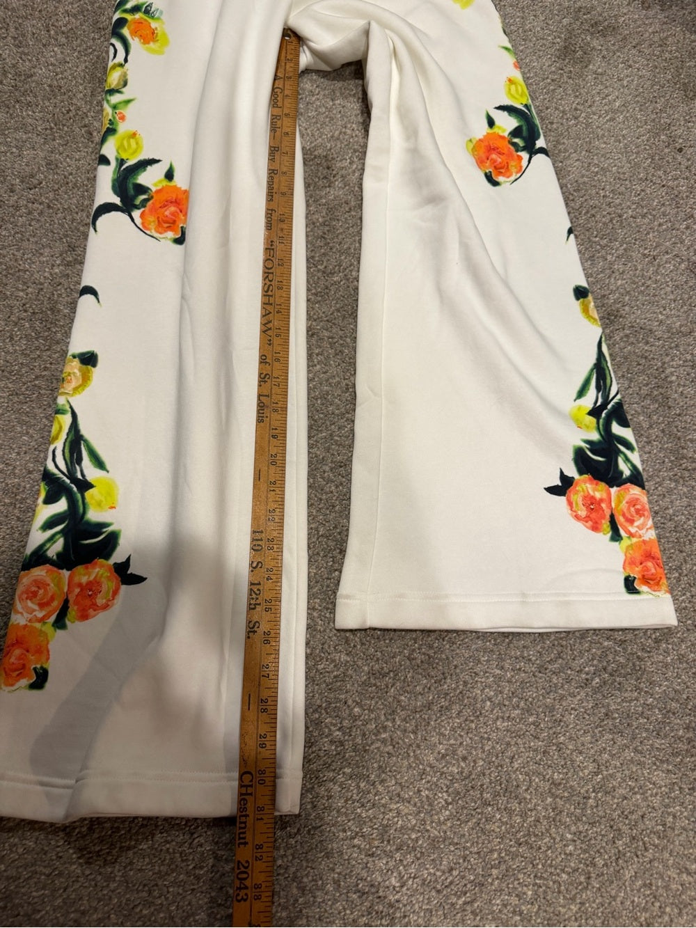 Nike Phoenix Fleece Floral Wide Leg Sweatpants XS NWT GT-0255