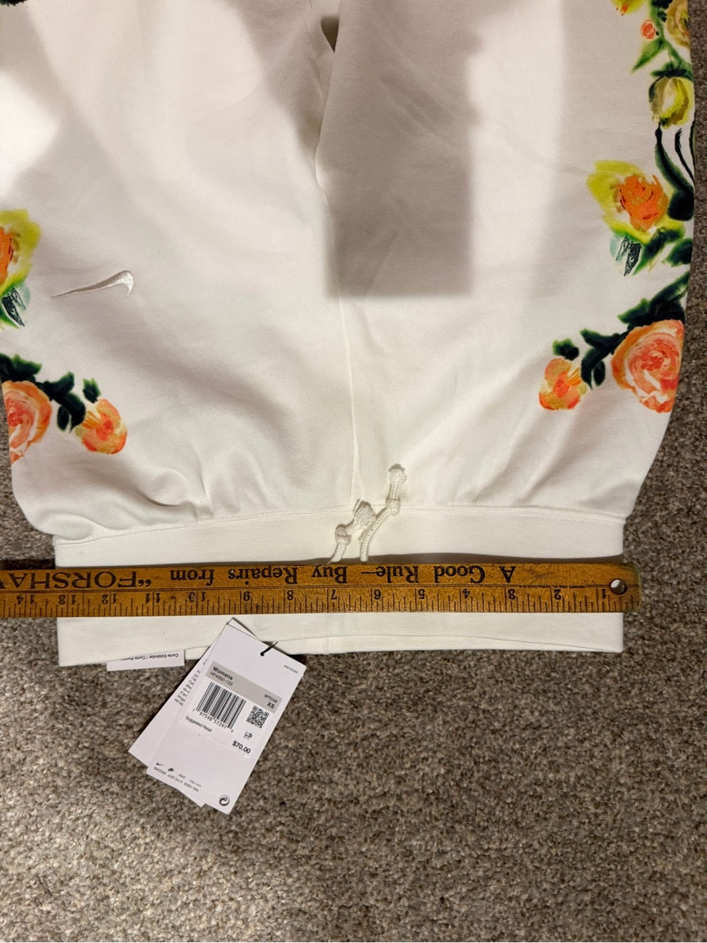 Nike Phoenix Fleece Floral Wide Leg Sweatpants XS NWT GT-0255