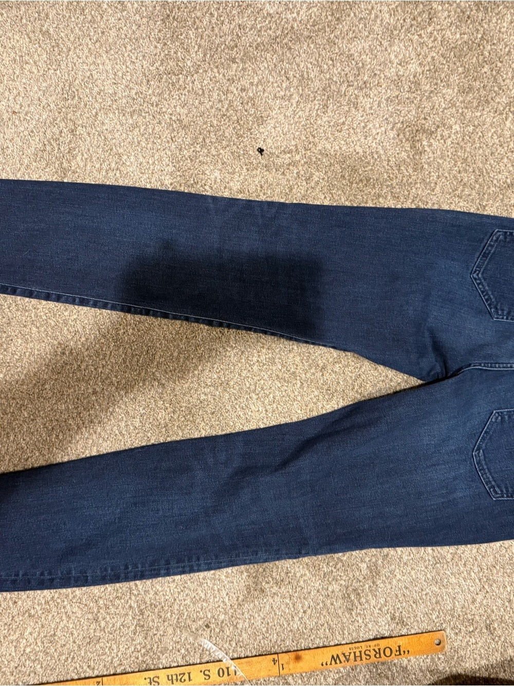 CLOSED Baker Long Skinny Jeans 25 Dark Wash Italian Denim GT-0256