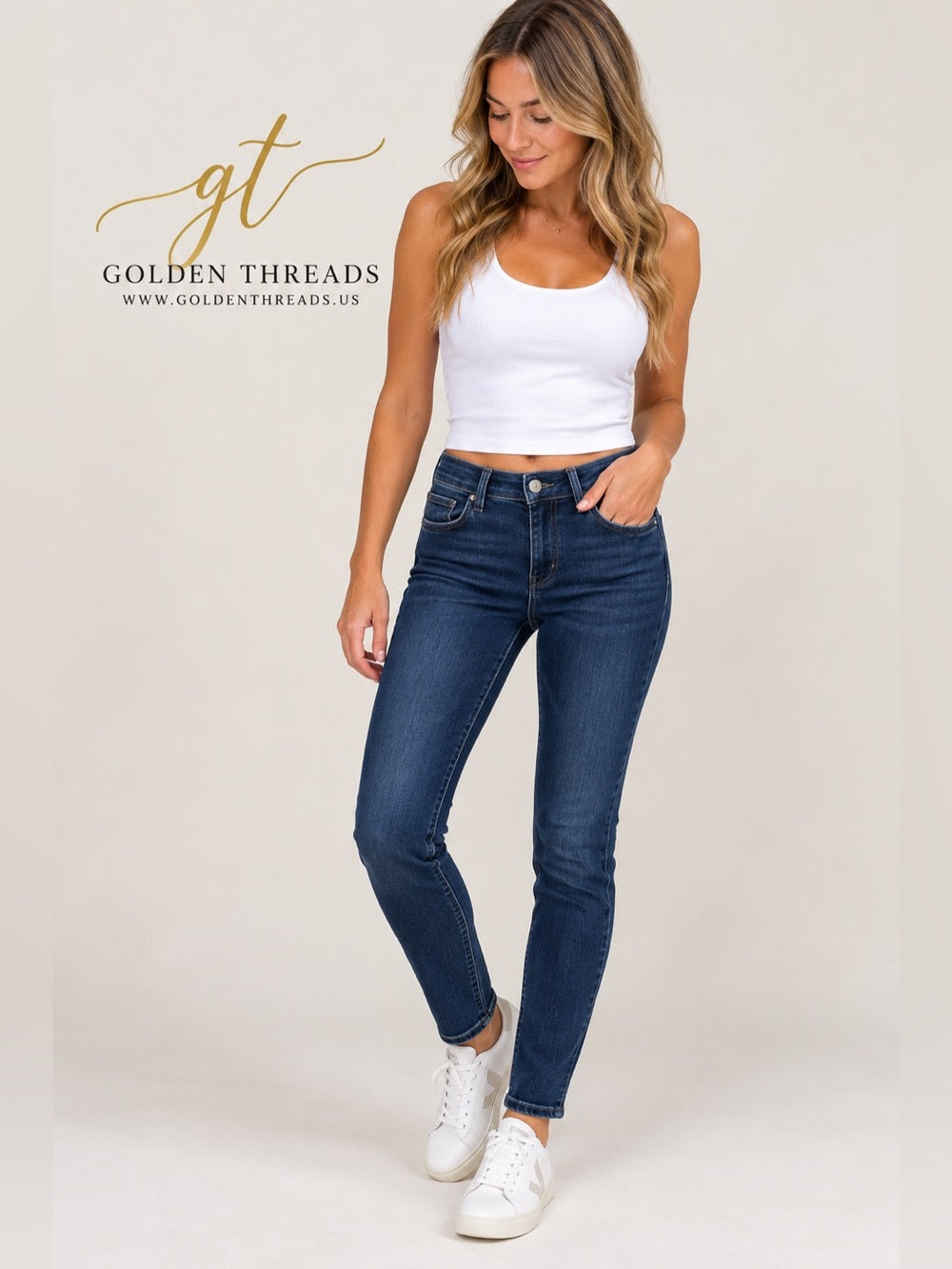 CLOSED Baker Long Skinny Jeans 25 Dark Wash Italian Denim GT-0256