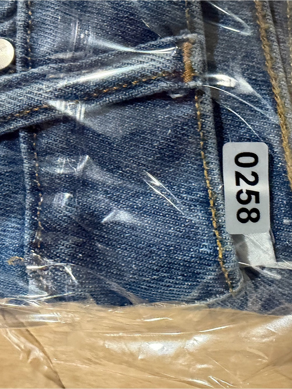 SPANX High Rise Wide Leg Jeans Light Wash Size S Petite GT-0258