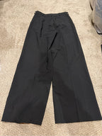 Armani Collezioni Black Tailored Dress Pants Size 4 Wide Leg GT-0259