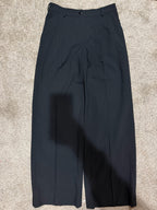 Armani Collezioni Black Tailored Dress Pants Size 4 Wide Leg GT-0259