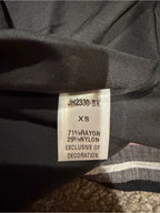 THML Black Multicolor Floral Striped Sleeveless Shift Dress XS GT-0266