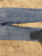 Universal Thread Boyfriend Jeans Patchwork Denim Raw Hem Straight Leg GT-0271
