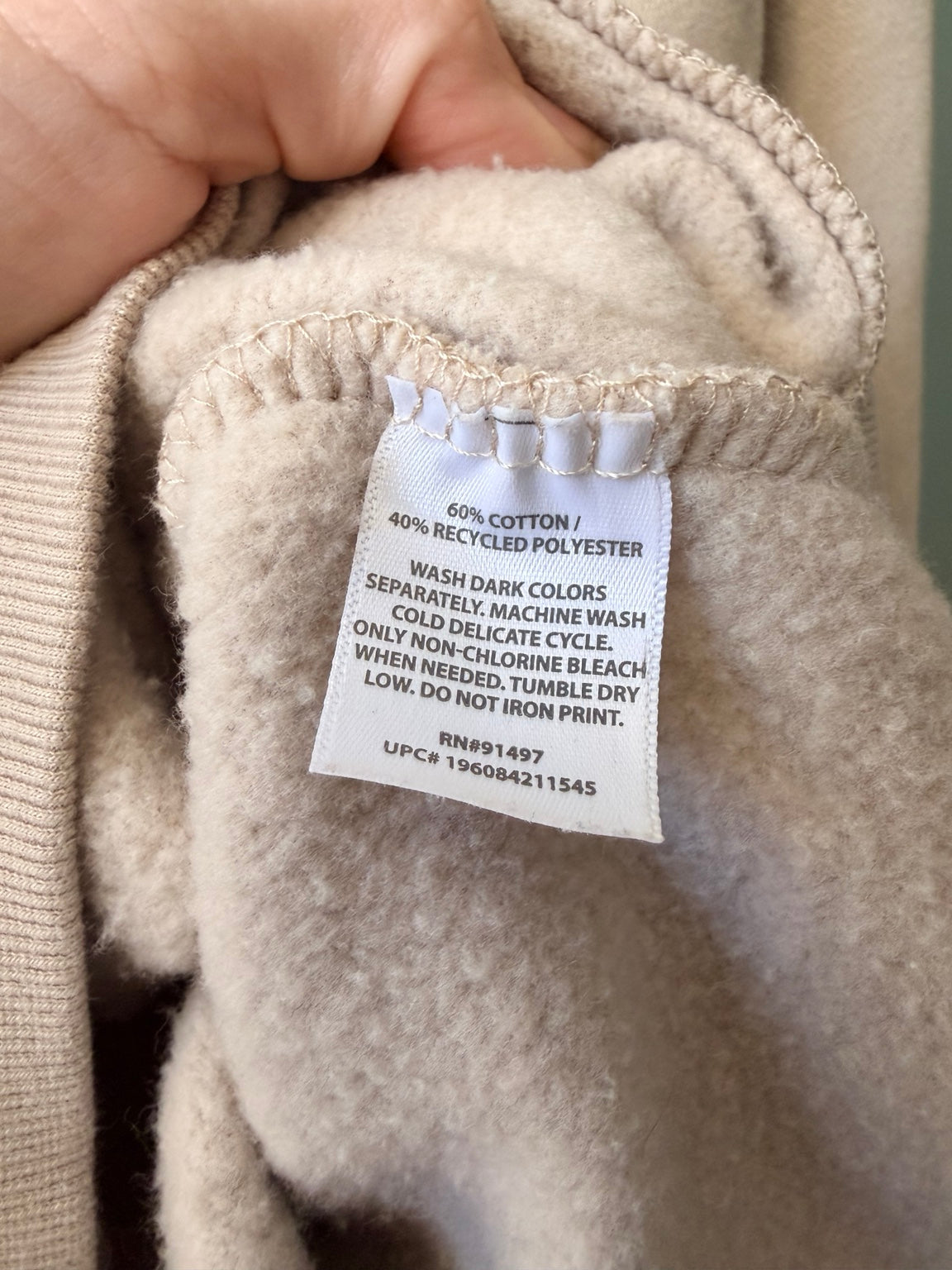 State of Mine Banff Alberta Canada graphic sweatshirt size small